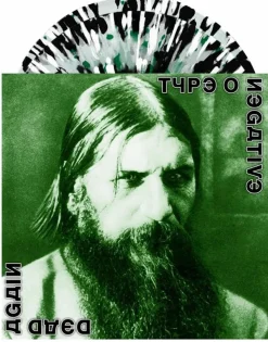 Type O Negative - Dead Again LP Vinyl Record (Clear with Green, White & Black Splatter Coloured Vinyl)