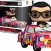 U2 - Bono with Achtung Baby Car Pop! Rides Vinyl Figure