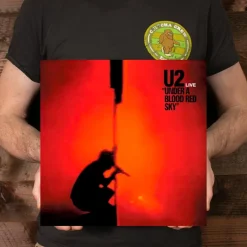 U2 - Live Under A Blood Red Sky 40th Anniversary LP Vinyl Record (2023 Record Store Black Friday Exclusive Red Coloured Vinyl)