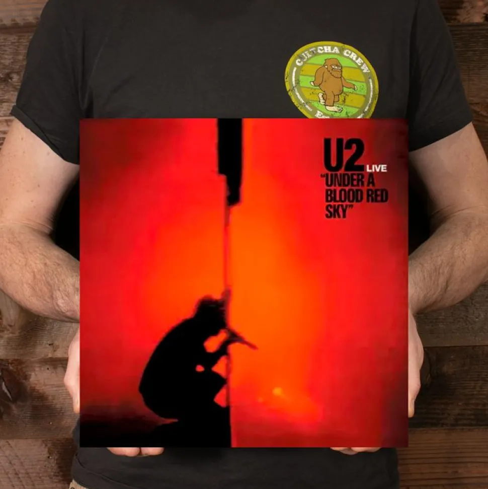 U2 - Live Under A Blood Red Sky 40th Anniversary LP Vinyl Record (2023 Record Store Black Friday Exclusive Red Coloured Vinyl)