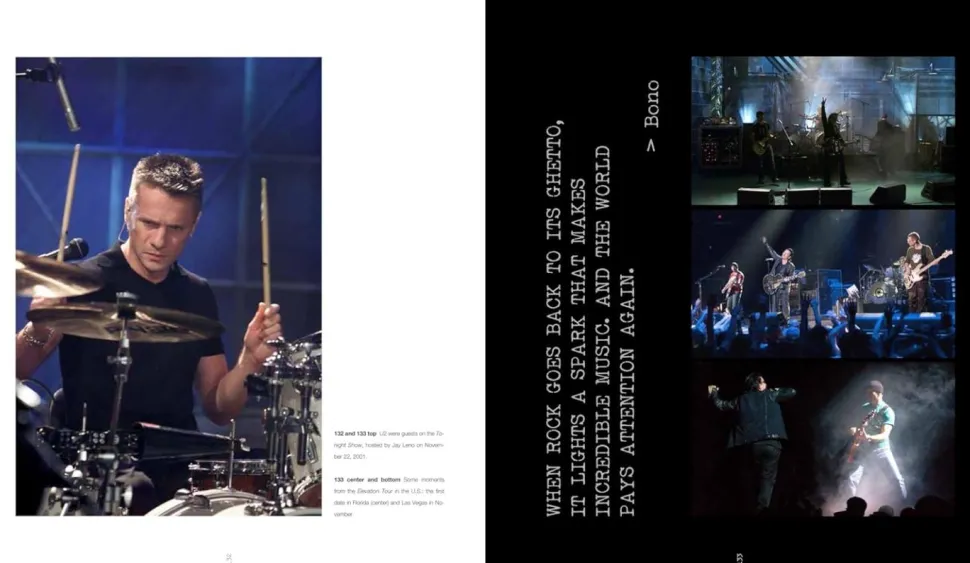 U2 - Past, Present, Future by Ernesto Assante Hardcover Book