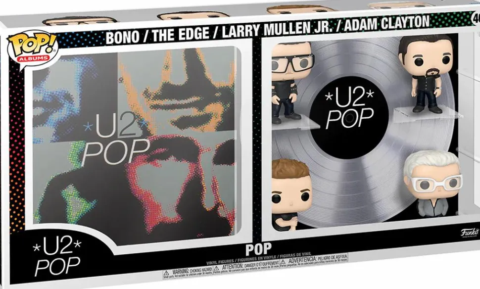 U2 - POP Deluxe Pop! Albums Vinyl Figure 4-Pack
