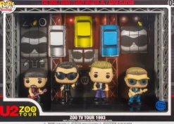 U2 - Zoo TV 1993 Tour Deluxe Pop! Moment Vinyl Figure 4-Pack