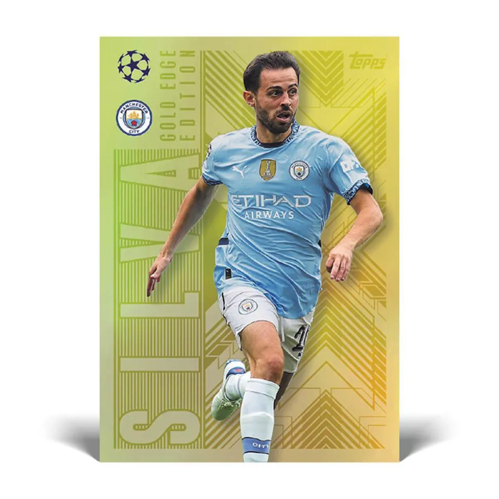 UEFA - 2024/25 Topps Match Attax Extra Soccer Trading Cards Pack (12 Cards)
