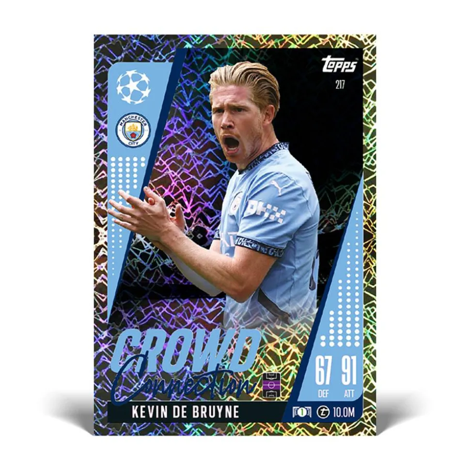 UEFA - 2024/25 Topps Match Attax Extra Soccer Trading Cards Pack (12 Cards)