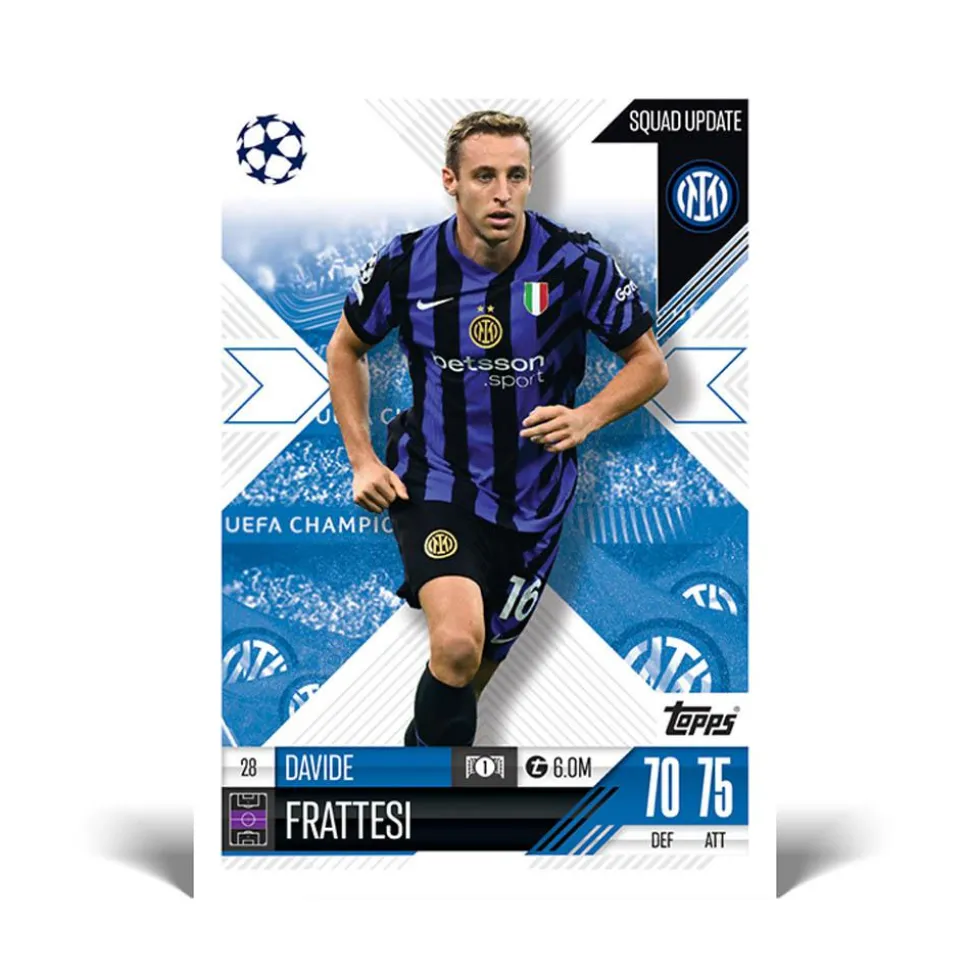 UEFA - 2024/25 Topps Match Attax Extra Soccer Trading Cards Pack (12 Cards)