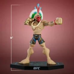 UFC - Alex Pereira Bow & Arrow Tribal Pose with Headdress Limited Edition 11
