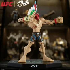 UFC - Alex Pereira Bow & Arrow Tribal Pose with Headdress Limited Edition 11