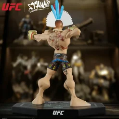 UFC - Alex Pereira Bow & Arrow Tribal Pose with Headdress Limited Edition 11