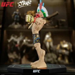 UFC - Alex Pereira Bow & Arrow Tribal Pose with Headdress Limited Edition 11