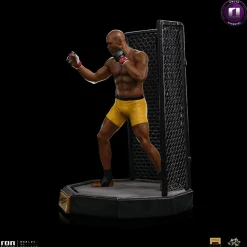 UFC - Anderson (Spider) Silva Signed 1/10th Scale Statue