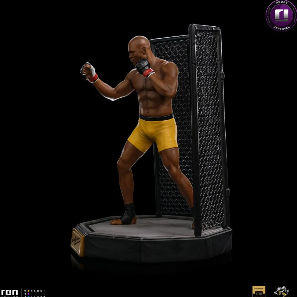 UFC - Anderson (Spider) Silva Signed 1/10th Scale Statue