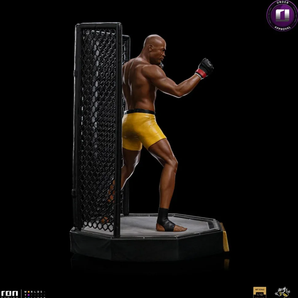 UFC - Anderson (Spider) Silva Signed 1/10th Scale Statue