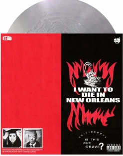 $uicideboy$ - I Want To Die In New Orleans LP Vinyl Record (Silver Coloured Vinyl)