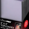 Ultra Pro - 3" x 4" 35pt Black Border Toploader 25-Pack
