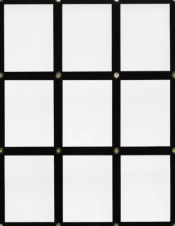 Ultra Pro - 9-Card Black Frame Screwdown Card Holder
