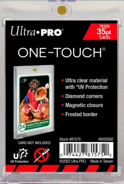 Ultra Pro - Clear 35pt Magnetic UV One-Touch Card Holder