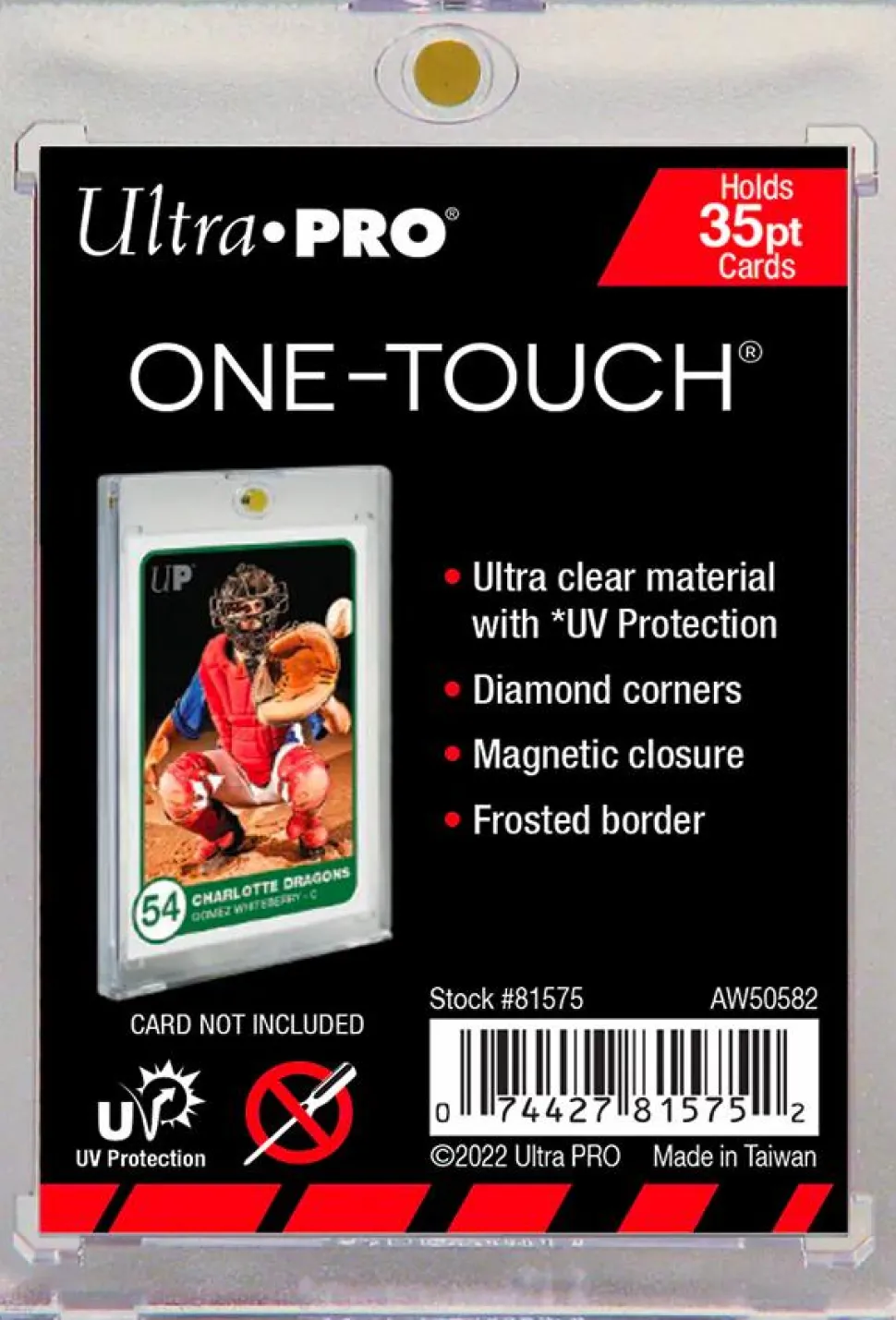 Ultra Pro - Clear 35pt Magnetic UV One-Touch Card Holder