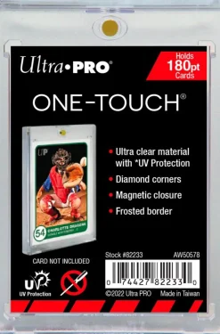 Ultra Pro - Clear 180pt Magnetic UV One-Touch Card Holder