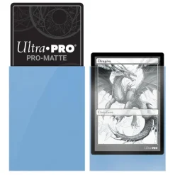Ultra Pro - Light Blue Non-Glare Pro-Matte Standard Deck Protector Sleeves (50 Count)