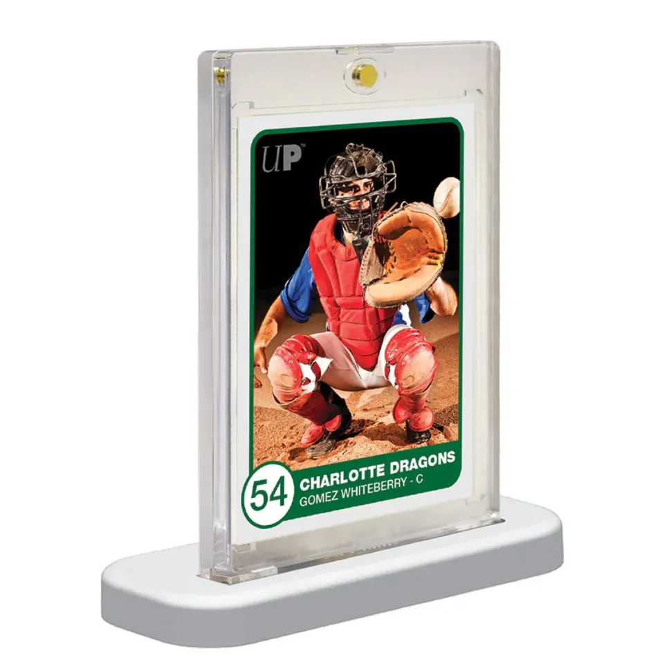 Ultra Pro - Red, White & Blue 35pt One-Touch Card Stand Assorted Colour 12-Pack