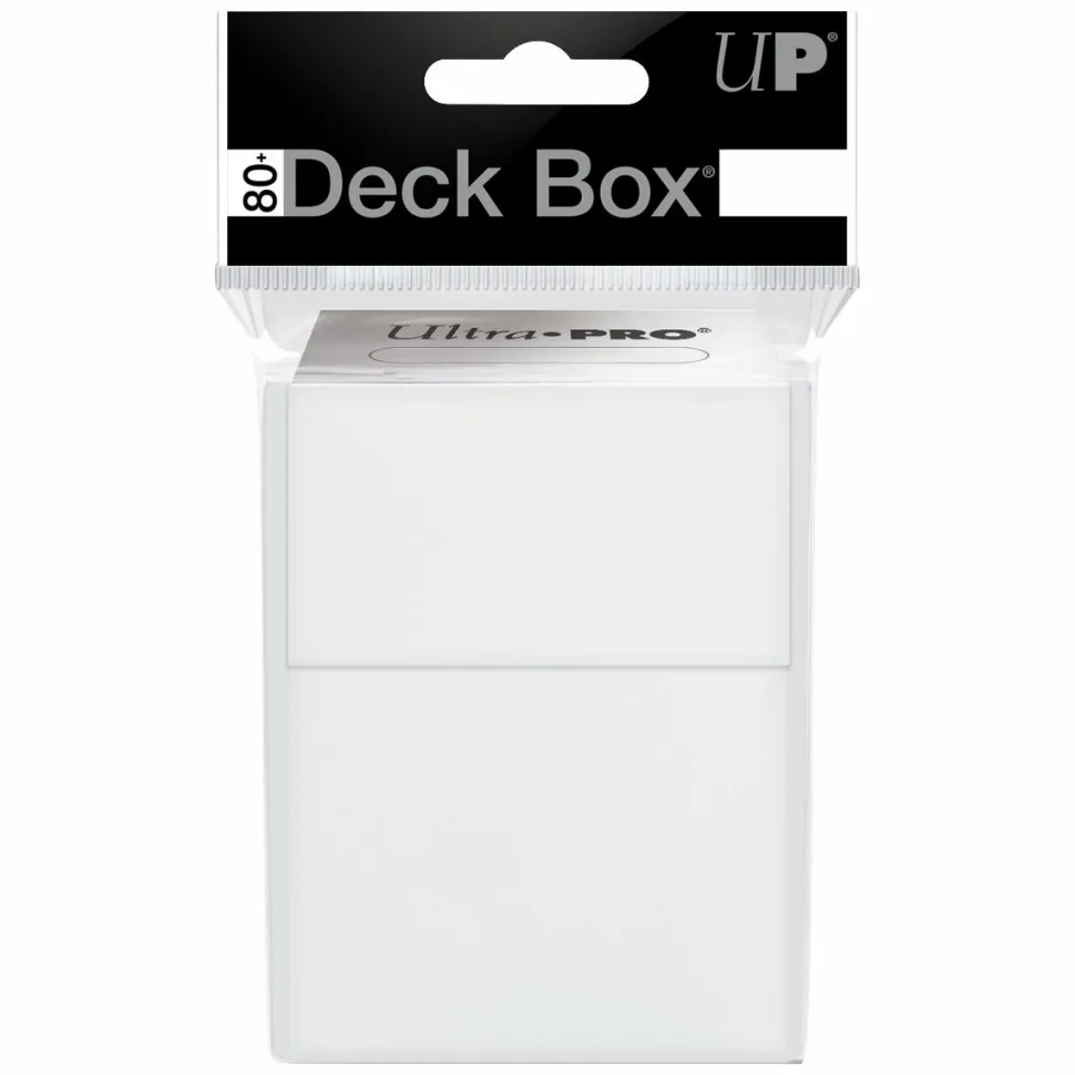 Ultra Pro - White PRO 80+ Deck Box