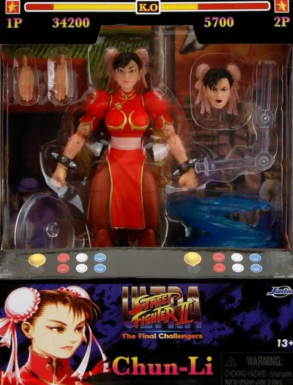 Ultra Street Fighter II: The Final Challengers - Chun-LI (Player 2) 1/12th Scale Action Figure