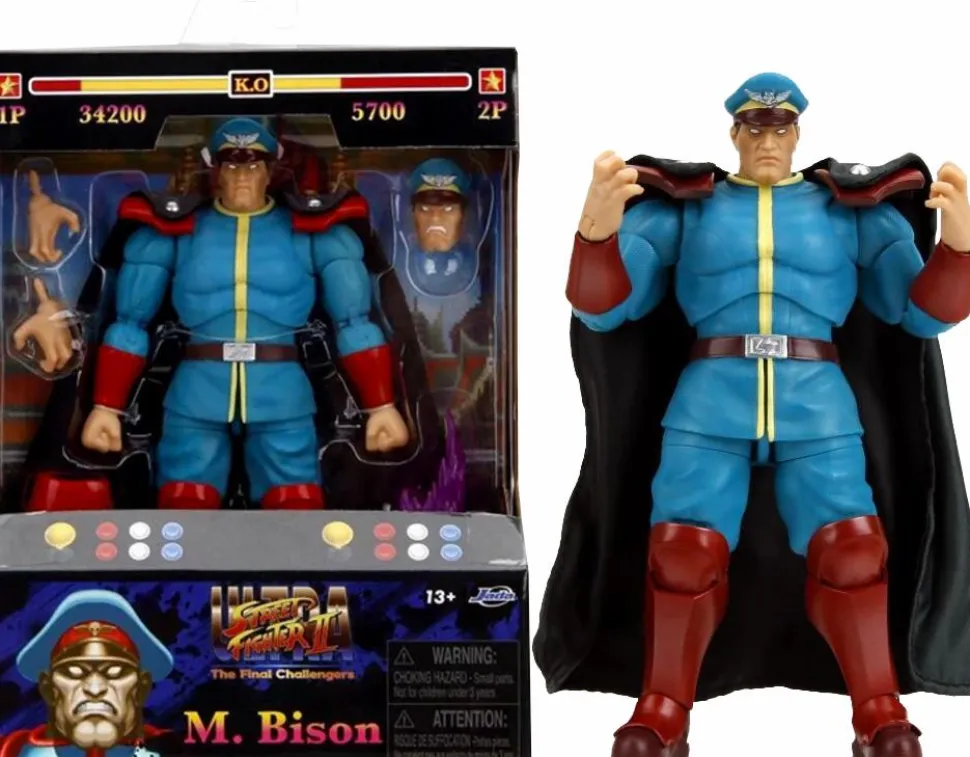 Ultra Street Fighter II: The Final Challengers - M. Bison (Player 2) 1/12th Scale Action Figure