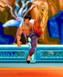 Ultra Street Fighter II: The Final Challengers - Fei Long (Player 2) Deluxe 1/12th Scale Action Figure