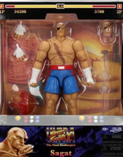 Ultra Street Fighter II: The Final Challengers - Sagat 1/12th Scale Action Figure