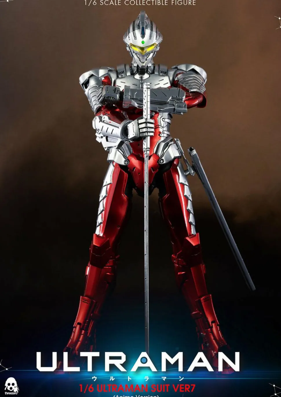Ultraman (2019) - Ultraman Suit Ver7 Anime Version 1/6th Scale Action Figure (Int Sales Only)
