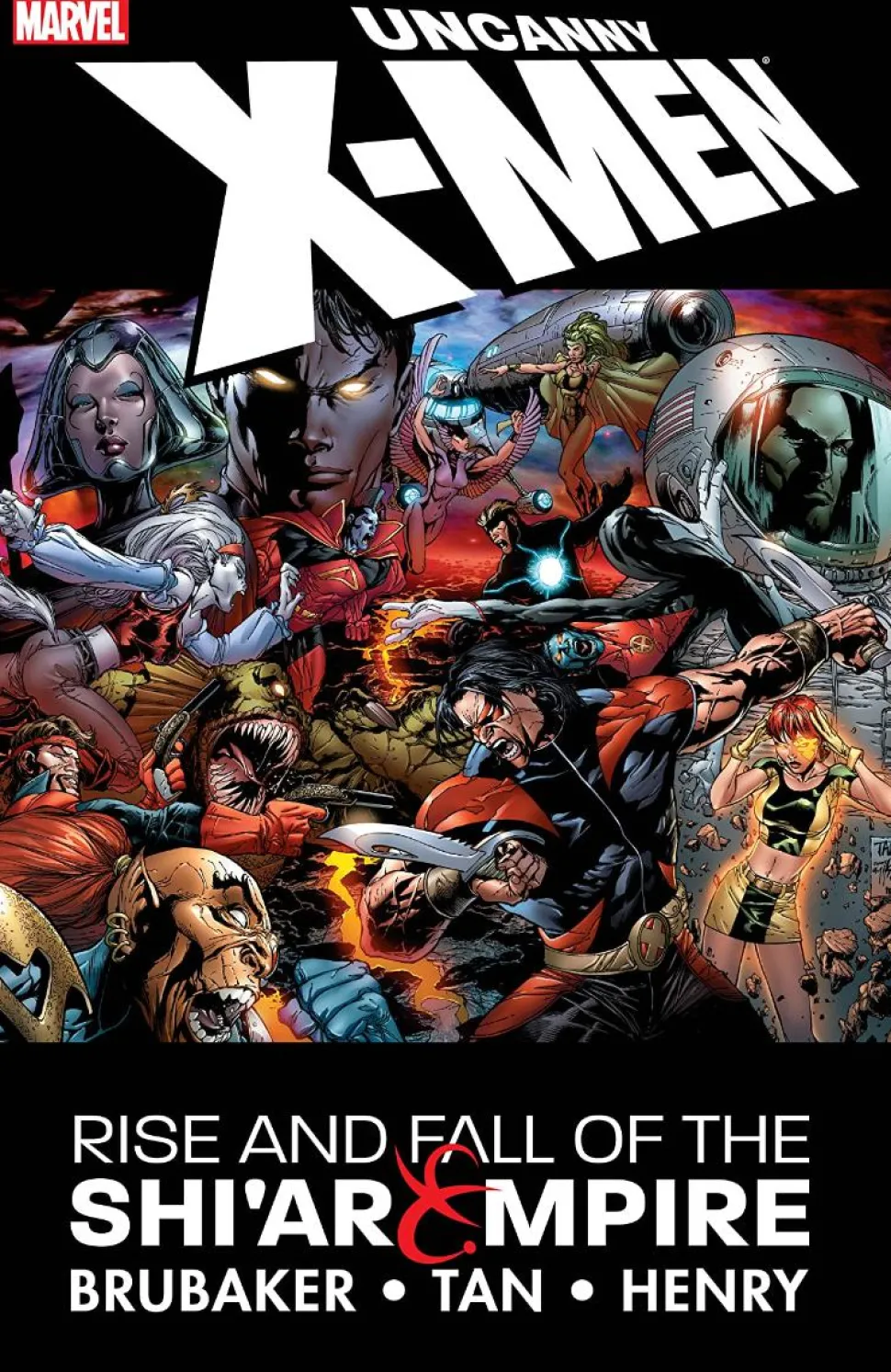 Uncanny X-Men - Rise and Fall of the Shi'ar Empire Trade Paperback Book