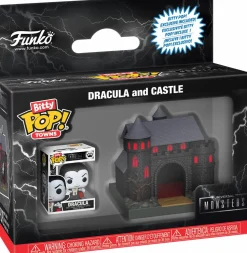 Universal Monsters - Dracula & Castle Bitty Pop! Town Vinyl Figure
