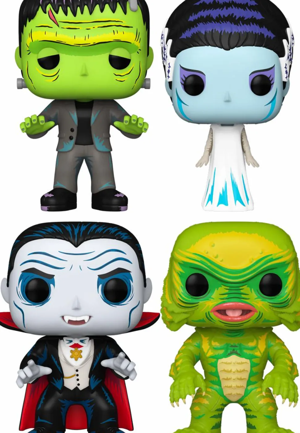 Universal Monsters - The Legacy Collection (Deco) Pop! Vinyl Bundle (Set of 4)