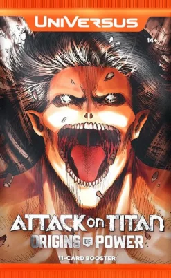 UniVersus - Card Game Attack on Titan: Origins of Power Booster Pack (11 Cards)