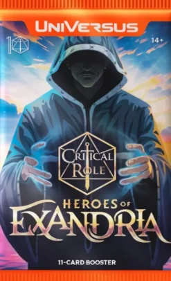 UniVersus - Card Game Critical Role: Heroes of Exandria Booster Pack (11 Cards)