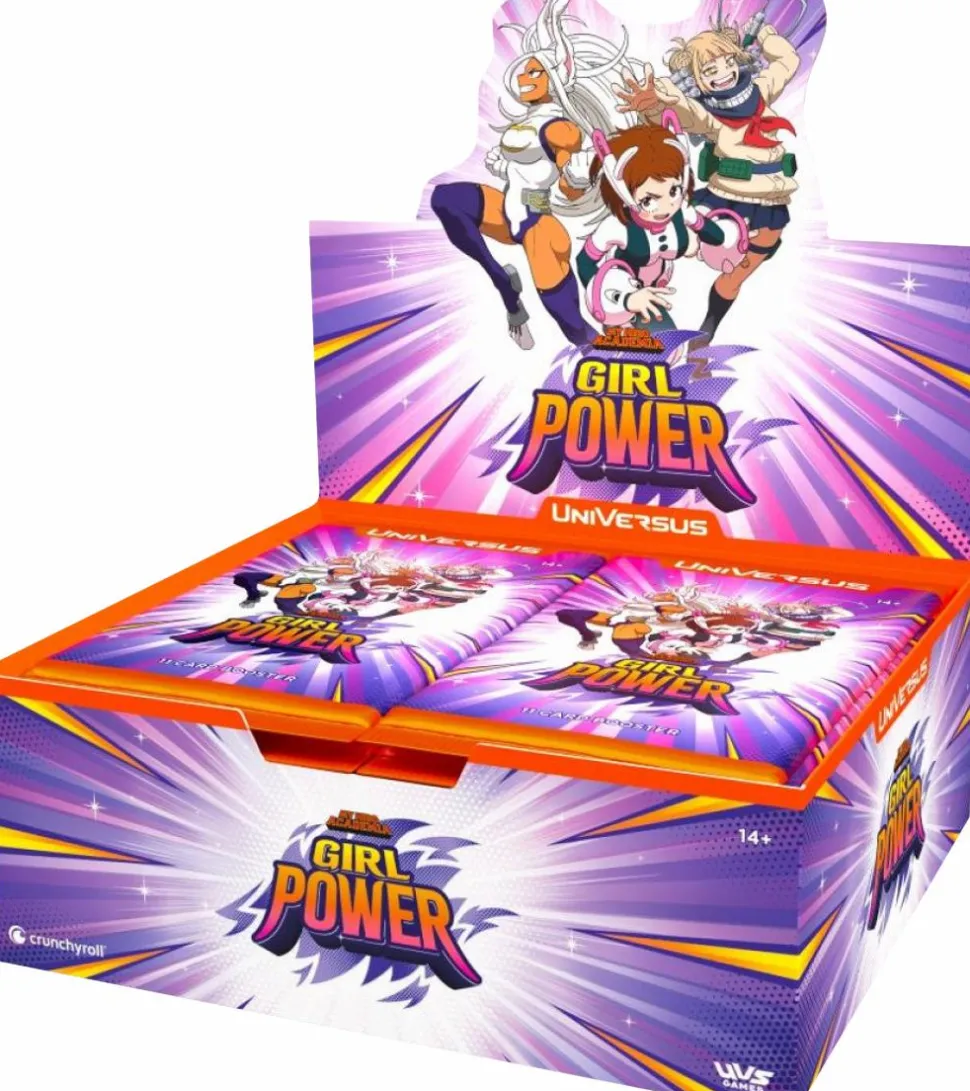UniVersus - Card Game My Hero Academia: Girl Power Booster Box (Display of 24)