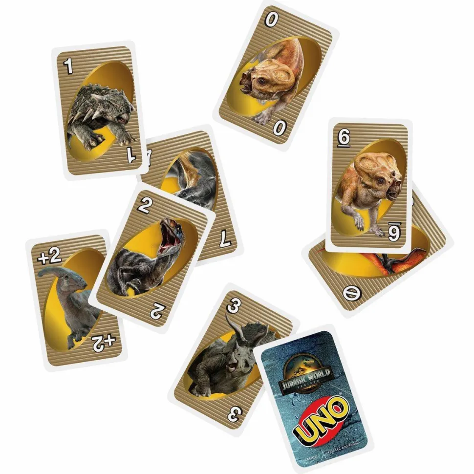 Uno - Jurassic World Rebirth Edition Card Game