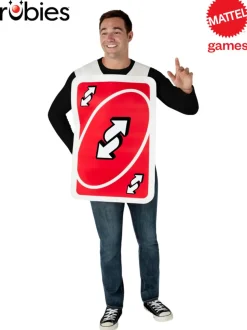 Uno - Reverse Card Adult Costume (One Size Fits Most)