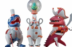 Unruly Industries - Whaleontology 9” Designer Collectable Statue Set by Tom Whalen