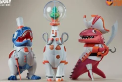 Unruly Industries - Whaleontology 9” Designer Collectable Statue Set by Tom Whalen