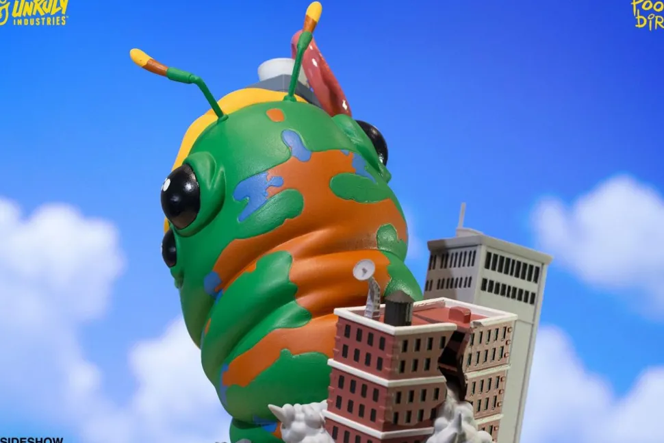 Unruly Industries - Wrath of Wormzilla 6” Vinyl Figure by Mike “Poopbird” Groves