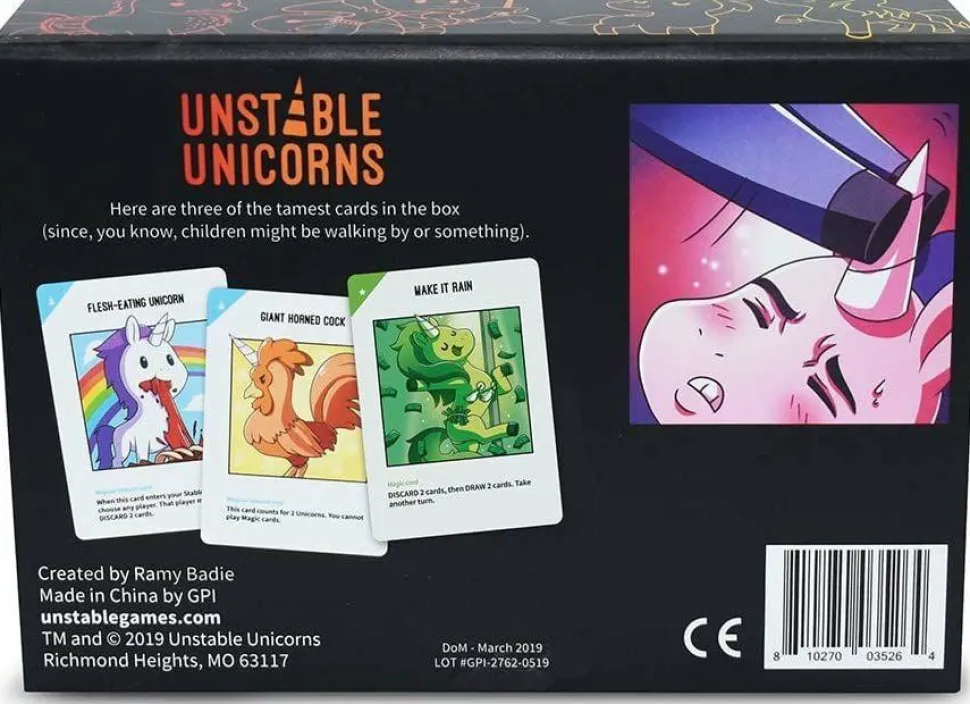 Unstable Unicorns - NSFW Edition Card Game