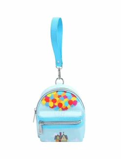 Up - House 7” Faux Leather Wristlet Bag