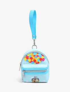 Up - House 7” Faux Leather Wristlet Bag