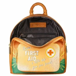 Up - Russell’s First Aid Kit 10” Faux Leather Mini Backpack