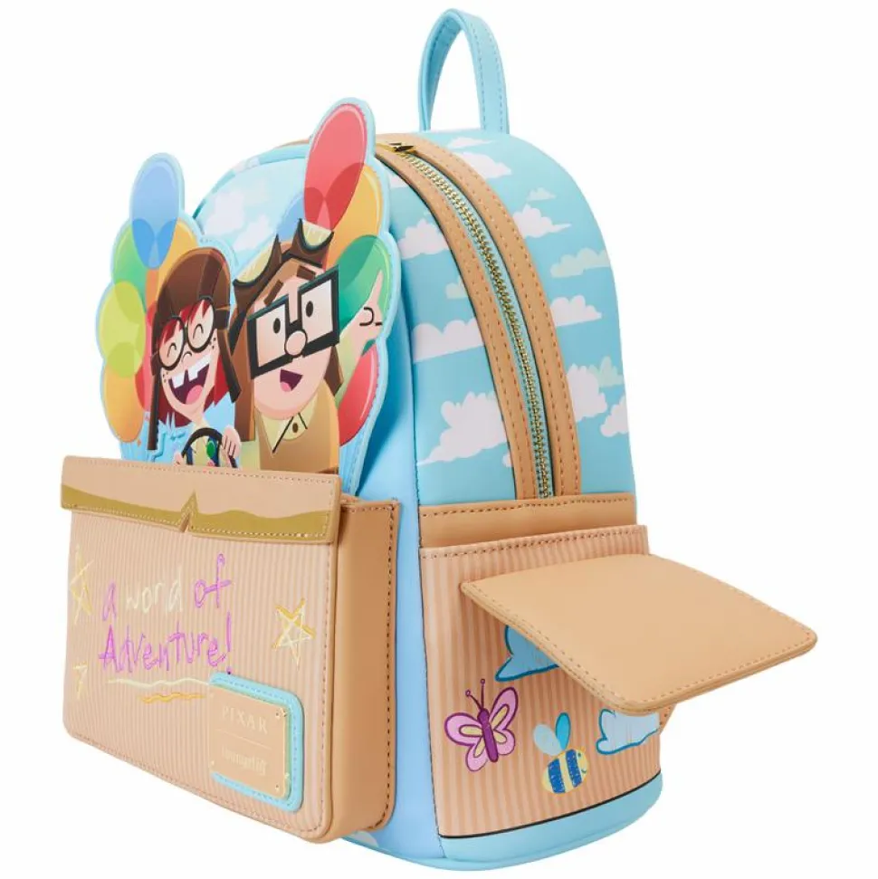 Up - 15th Anniversary Spirit of Adventure 10" Faux Leather Mini Backpack
