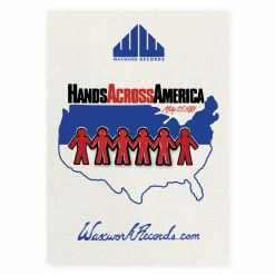 Us - Hands Across America Enamel Pin