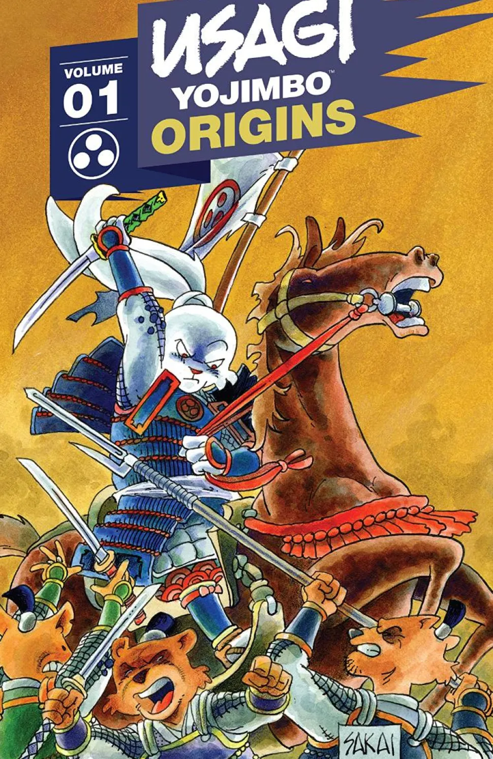 Usagi Yojimbo - Origins Volume 01 Samurai Trade Paperback Book