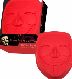 V for Vendetta - Mask Silicone Cake Mould